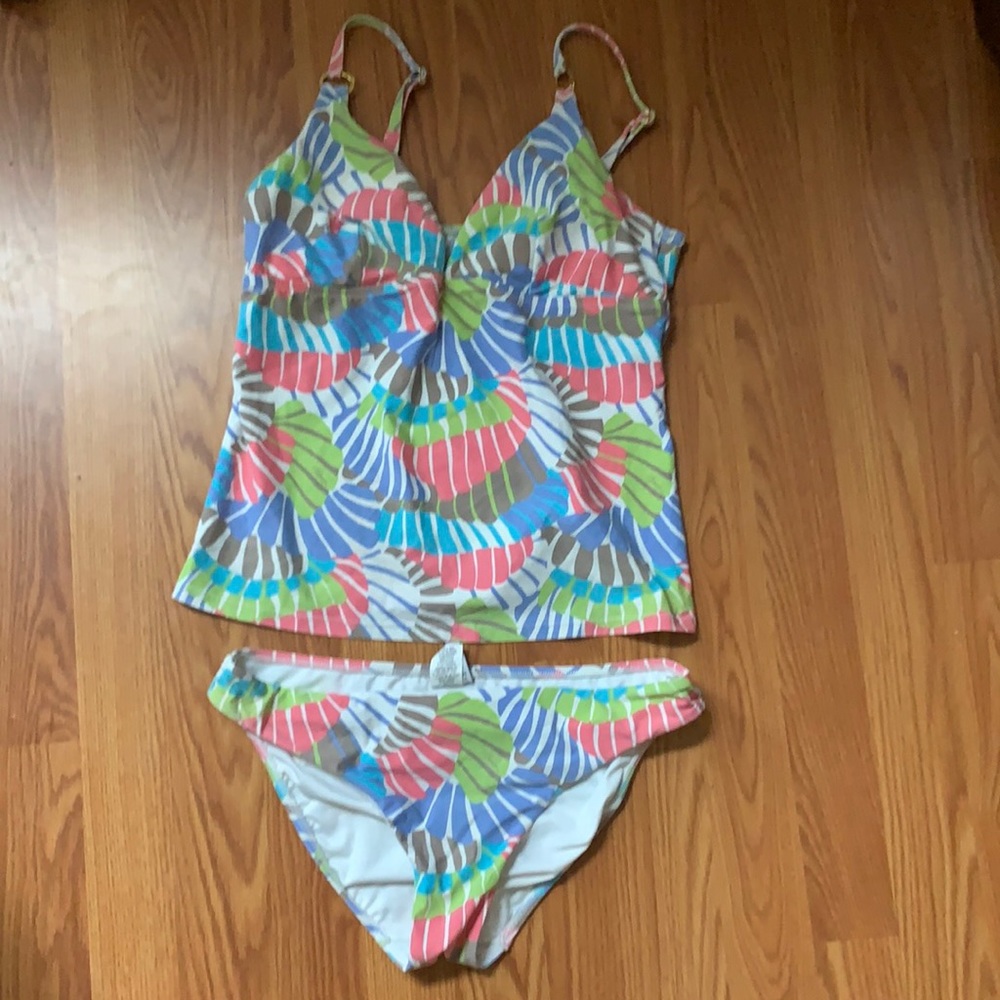 Trina Turk two piece swimsuit bathing suit